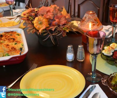 Thanksgiving Dinner - Houseguard Housesitters - House Sitters Winnipeg, Manitoba